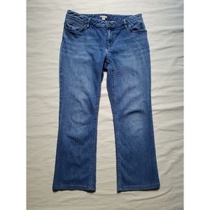 J Jill Blue Jeans Boot Cut Sz 8 petite